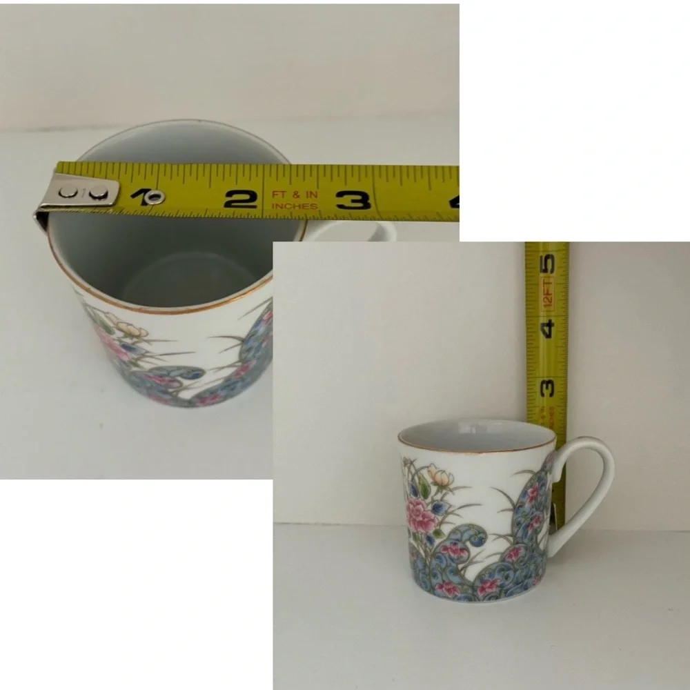NWT Vintage Laudel for Macy’s Porcelain Made in Japan Demitasse Tea Cup/Saucer